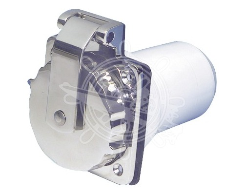 OSCULATI Socle mâle inox 230V - 50A OSCULATI Socle mâle inox 230V - 50A