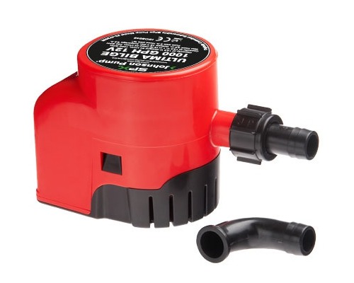 JOHNSON Pompe auto. Ultima Bilge 1000 44L/min 12V Johnson Pump JOHNSON Pompe auto. Ultima Bilge 1000 44L/min 12V Johnson Pump