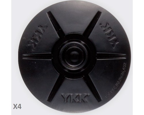 YKK SNAD dôme mâle noir Ø40 les 4 YKK YKK SNAD dôme mâle noir Ø40 les 4 YKK