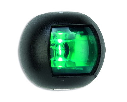 TREM Orsa LED feu de tribord vert noir (112,5°) Trem