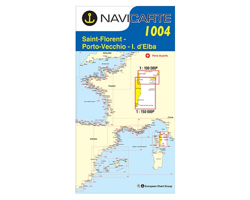 NAVICARTE Carte n° 1004 Corse Est, Porto Vecchio, Ile d'Elbe Navicarte NAVICARTE Carte n° 1004 Corse Est, Porto Vecchio, Ile d'Elbe Navicarte