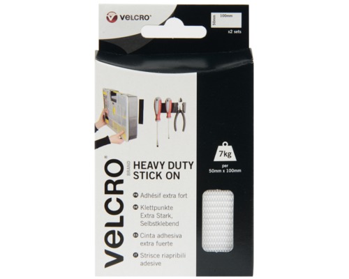VELCRO® Bande adhésive auto-agrippante EXTRA FORT BL 50x100 VELCRO® VELCRO® Bande adhésive auto-agrippante EXTRA FORT BL 50x100 VELCRO®