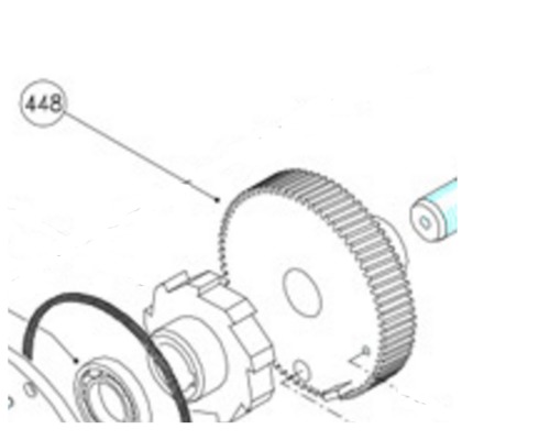 LOFRANS WORMWHEEL FALKON #448 Lofrans LOFRANS WORMWHEEL FALKON #448 Lofrans