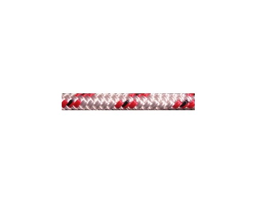 MEYER Drisse Fastnet Ø10mm blanc fil rouge MEYER MEYER Drisse Fastnet Ø10mm blanc fil rouge MEYER