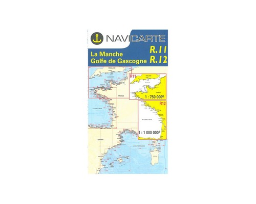 NAVICARTE R11+R12 Manche, golfe de Gascogne Navicarte