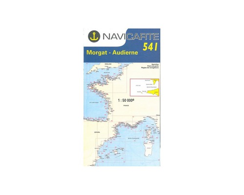NAVICARTE Carte n°541 Morgat-Audierne-Ile de Sein Navicarte