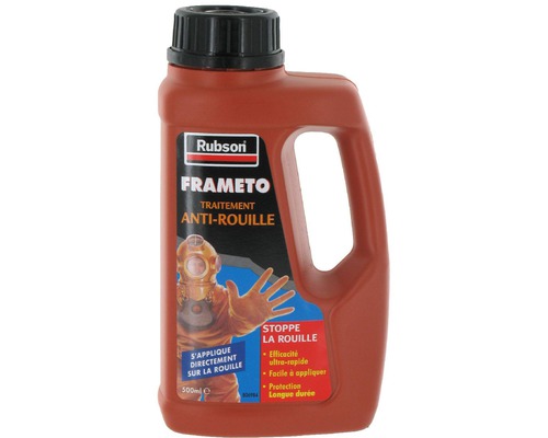 FRAMETO contre la rouille 500ml Rubson FRAMETO contre la rouille 500ml Rubson