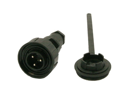 Prise de pont étanche 12 V /10 A 3 plots Index Marine