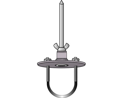 GULLSWEEP Fixation GS-7 pour tube Gullsweep