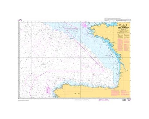 SHOM 7211 à plat Golfe de Gascogne - de Brest à Cabo Finist Shom SHOM 7211 à plat Golfe de Gascogne - de Brest à Cabo Finist Shom