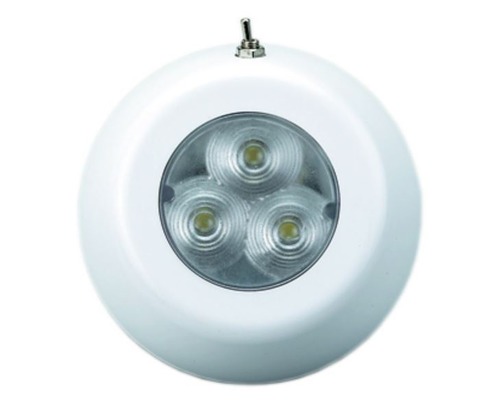 BIGSHIP Plafonnier 3 LED 12 90mm avec interrupteur BigShip BIGSHIP Plafonnier 3 LED 12 90mm avec interrupteur BigShip