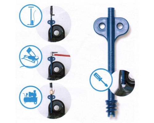 DAN FENDER Kit valve + adaptateur de gonflage Dan-Fender DAN FENDER Kit valve + adaptateur de gonflage Dan-Fender