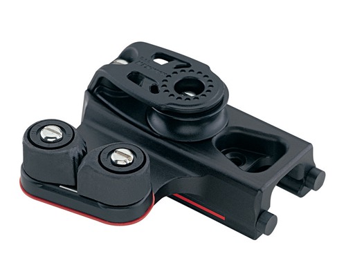 Harken Embouts de rail Small boat 22 réa 29mm avec bloqueur Harken Harken Embouts de rail Small boat 22 réa 29mm avec bloqueur Harken