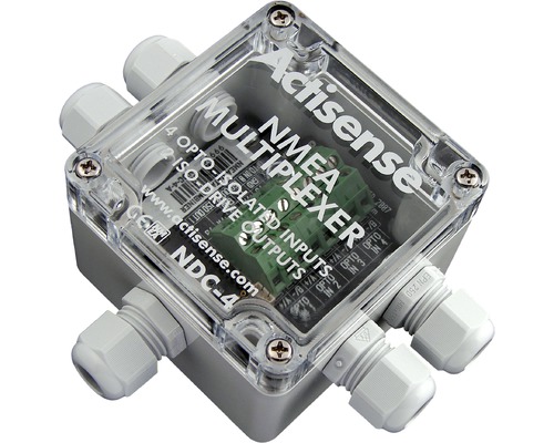 ACTISENSE Boitier d'interfaçage NMEA multiplexeur 4 entrées ACTISENSE