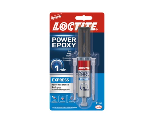 LOCTITE Colle epoxy universal transparent 1mn - 11 ml Loctite LOCTITE Colle epoxy universal transparent 1mn - 11 ml Loctite