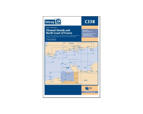 IMRAY Carte C33B Channel Islands (South) Imray