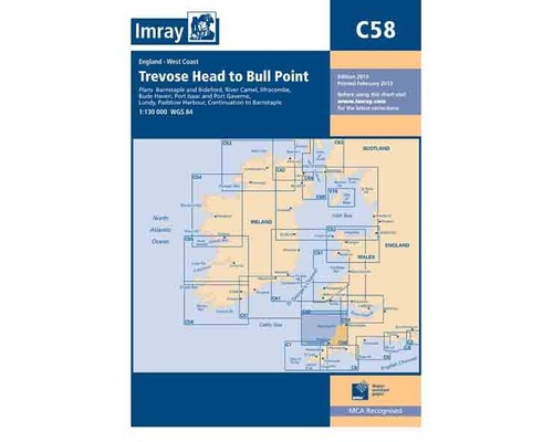 IMRAY Carte C58 from Trevose Head to Bull Point Imray