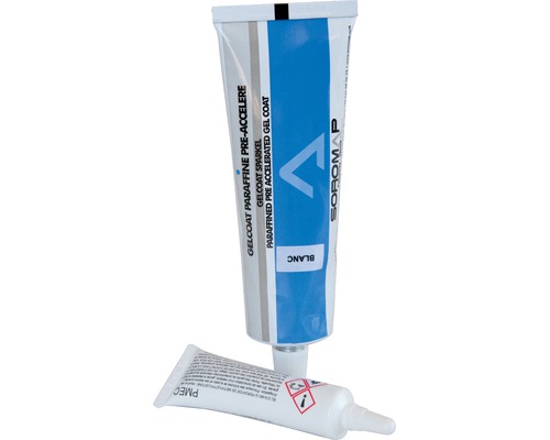 SOROMAP Gelcoat tube 75mL blanc + catalyseur Soromap