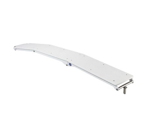 TREM Passerelle pliable en 3 plancher bois avec antidérapant Trem