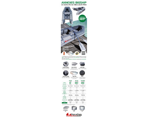 BIGSHIP Kakémono Annexes format rollup (170 x 40 cm) BigShip BIGSHIP Kakémono Annexes format rollup (170 x 40 cm) BigShip