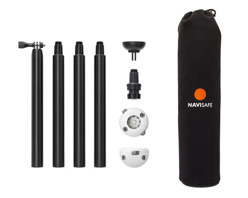 NAVISAFE Perche téléscopique fixation horizontale/verticale Navisafe