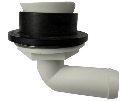 JABSCO Coude WC manuel avant 1998 + joint d'entree