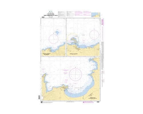 SHOM L6980 Abords de l'Ile Rousse Shom SHOM L6980 Abords de l'Ile Rousse Shom