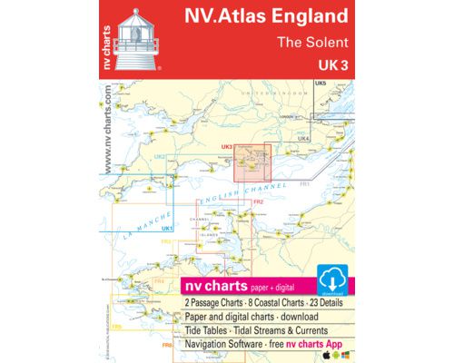 NV Charts Atlas UK The Solent UK3 NV Charts NV Charts Atlas UK The Solent UK3 NV Charts