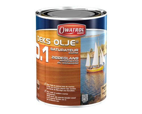 OWATROL Decks Olje D.1 Saturateur mat incolore 1L Owatrol