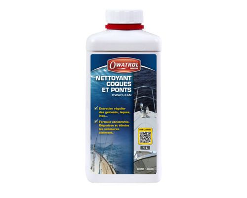 OWATROL Owaclean Nettoyant coques et ponts 1L Owatrol OWATROL Owaclean Nettoyant coques et ponts 1L Owatrol