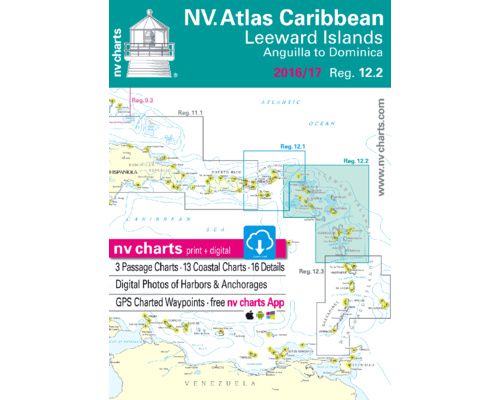 NV Charts Atlas Anguilla à la Dominique 12.2 NV Charts NV Charts Atlas Anguilla à la Dominique 12.2 NV Charts