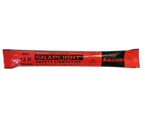 Baton lumineux Snaplight - rouge - 12 heures Cyalume Baton lumineux Snaplight - rouge - 12 heures Cyalume