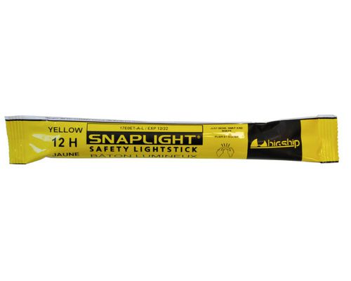 Baton lumineux Snaplight - jaune - 12 heures Cyalume Baton lumineux Snaplight - jaune - 12 heures Cyalume