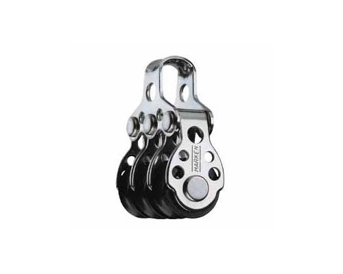 HARKEN Poulie triple Ø réa 16mm Ø cord 3/5mm Harken HARKEN Poulie triple Ø réa 16mm Ø cord 3/5mm Harken