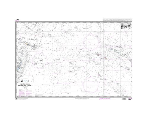 SHOM 6880 à plat Des îles Tonga à l’archipel des tuamotou Shom SHOM 6880 à plat Des îles Tonga à l’archipel des tuamotou Shom