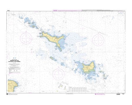 SHOM 7143 à plat abords des îles de houat et de Hoëdic Shom SHOM 7143 à plat abords des îles de houat et de Hoëdic Shom