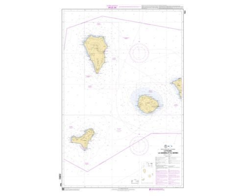 SHOM L7563 La Palma, Gomera et Hierro - carte Marine Shom Shom SHOM L7563 La Palma, Gomera et Hierro - carte Marine Shom Shom