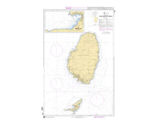 SHOM L7613 Saint Vincent et Bequia Shom SHOM L7613 Saint Vincent et Bequia Shom