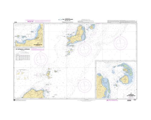 SHOM L7610 Les Grenadines - Groupe Sud Shom SHOM L7610 Les Grenadines - Groupe Sud Shom