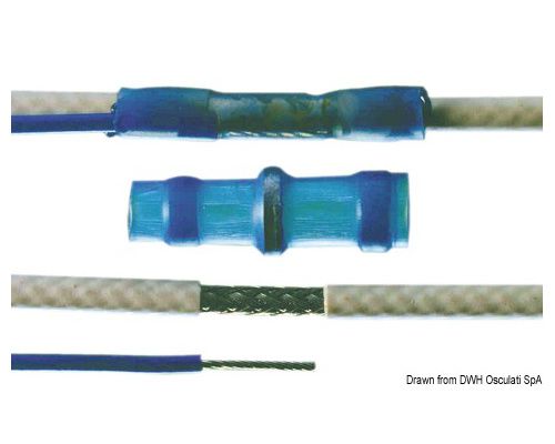 BIGSHIP Joints à souder rouges 0,8/2mm2 - les 5 Osculati BIGSHIP Joints à souder rouges 0,8/2mm2 - les 5 Osculati