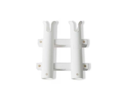 SEANOX Porte cannes rack fixe PVC blanc 2 cannes Amiaud SEANOX Porte cannes rack fixe PVC blanc 2 cannes Amiaud