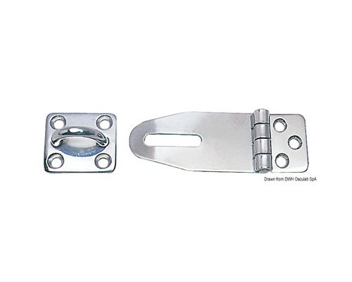 OSCULATI Charnière à cadenas 33 x 87mm Osculati OSCULATI Charnière à cadenas 33 x 87mm Osculati