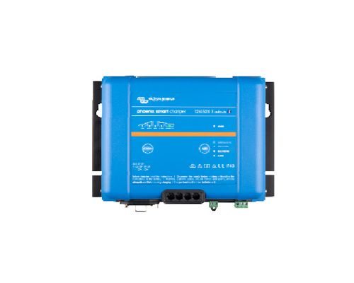 VICTRON Chargeur sans ventilateur 24V/16A - 3 sorties Victron