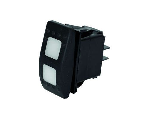 EUROMARINE Inter étanche à bascule LED 20A MOM/OFF/MOM EUROMARINE Inter étanche à bascule LED 20A MOM/OFF/MOM