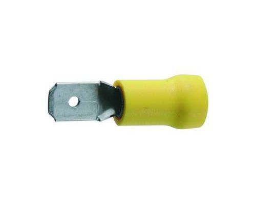 NAVEO Cosses plates 6,3mm Jaunes mâles - les 10 NAVEO NAVEO Cosses plates 6,3mm Jaunes mâles - les 10 NAVEO