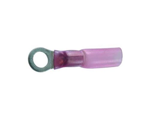 EUROMARINE Cosses à oeil étanches Ø4mm rouge - les 4 Euromarine EUROMARINE Cosses à oeil étanches Ø4mm rouge - les 4 Euromarine