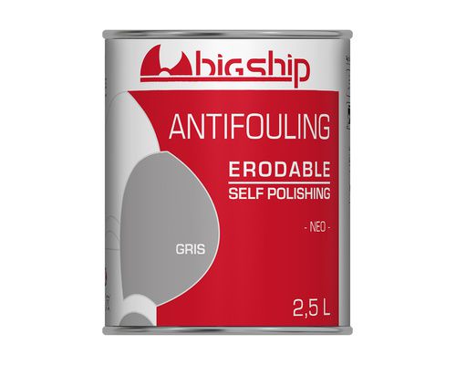 BIGSHIP Antifouling erodable Gris 2,5L BigShip BIGSHIP Antifouling erodable Gris 2,5L BigShip