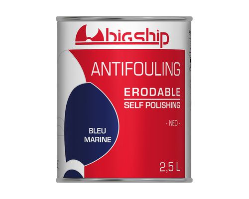 BIGSHIP Antifouling erodable bleu marine 2,5L BigShip