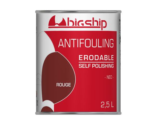 BIGSHIP Antifouling erodable rouge 2,5L BigShip BIGSHIP Antifouling erodable rouge 2,5L BigShip