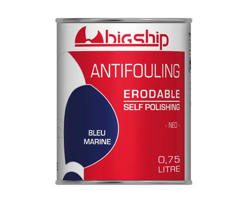 BIGSHIP Antifouling erodable Bleu marine 0,75L BigShip